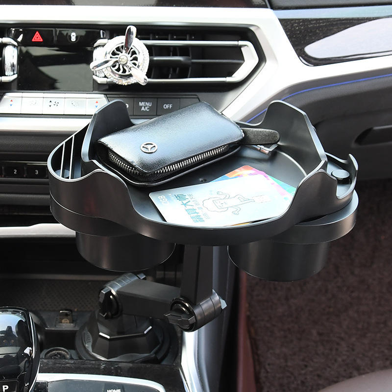 New Arrival Multifunctio<i></i>nal Foldable Adjustable Car Drinking Food Phone Cup Holder - XK-817 by Xiaok